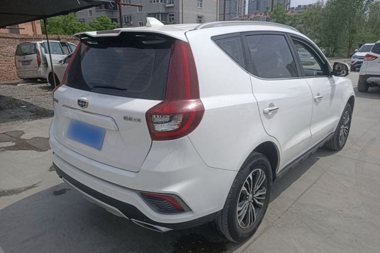 Used Geely Auto Vision X6 2018 1.8L Manual 4G Connect Luxury Edition Rear Right 45 Deg