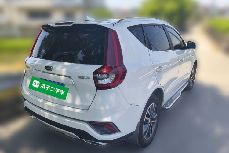 Used Geely Auto Vision X6 2018 1.4T CVT 4G Connected Flagship Edition Rear Right 45 Deg