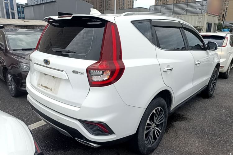 Used Geely Auto Vision X6 2018 1.8L Manual 4G Connect Luxury Edition Rear Right 45 Deg