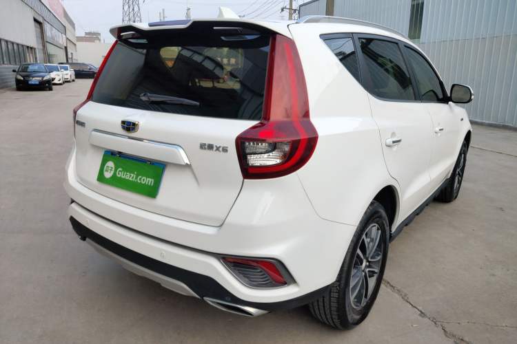 Used Geely Auto Vision X6 2018 1.4T CVT 4G Connected Flagship Edition Rear Right 45 Deg