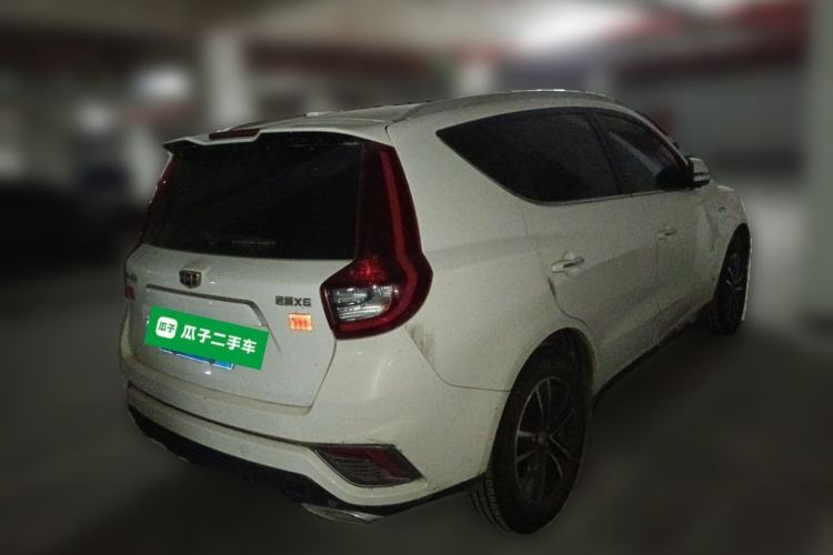 Used Geely Auto Vision X6 2018 1.4T CVT 4G Connected Flagship Edition Rear Right 45 Deg