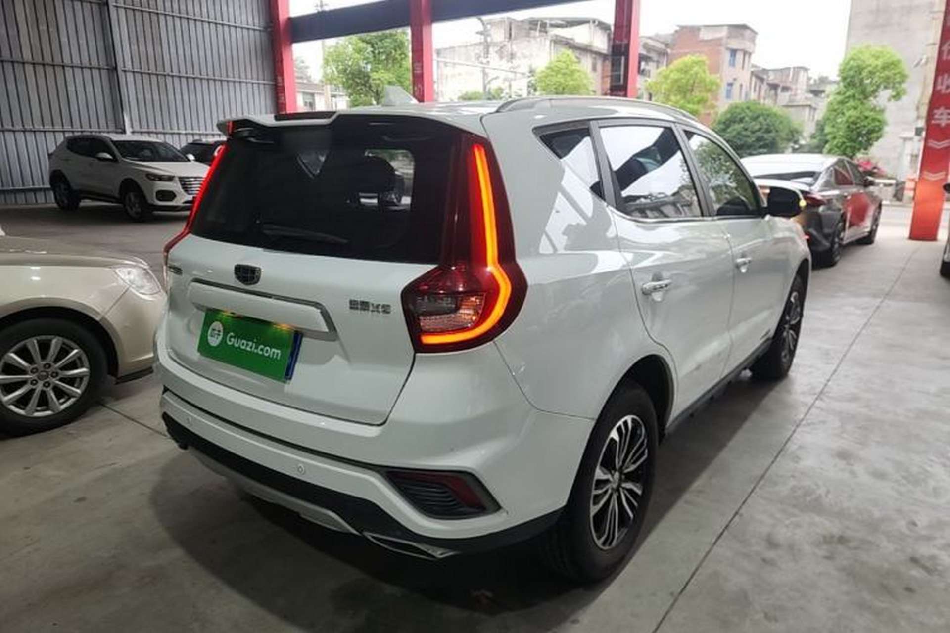 Used Geely Auto Vision X6 2018 1.8L Manual 4G Connect Luxury Edition Rear Right 45 Deg