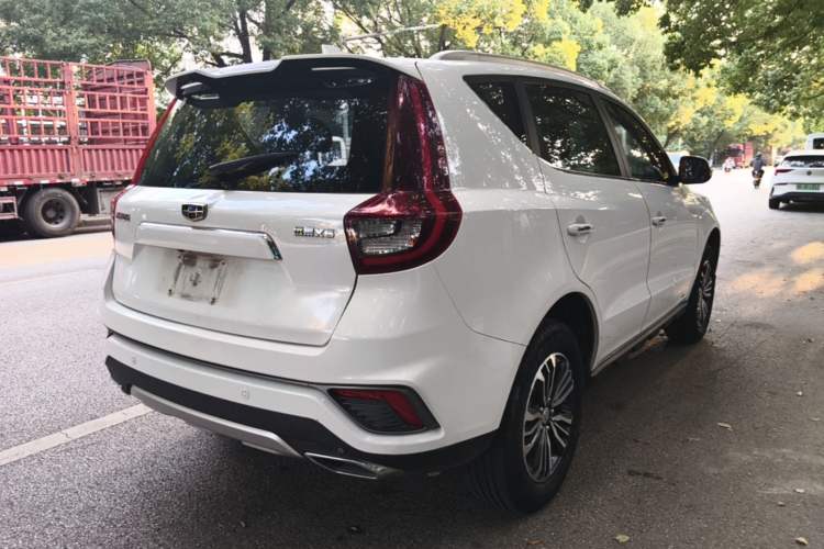 Used Geely Auto Vision X6 2018 1.8L Manual 4G Connect Luxury Edition Rear Right 45 Deg