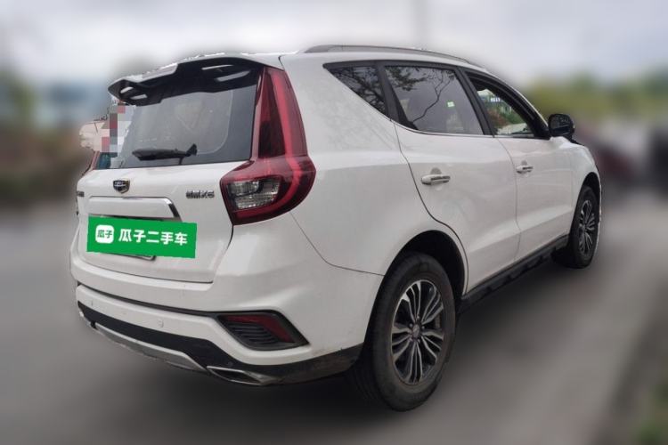 Used Geely Auto Vision X6 2018 1.8L Manual 4G Connect Luxury Edition Rear Right 45 Deg