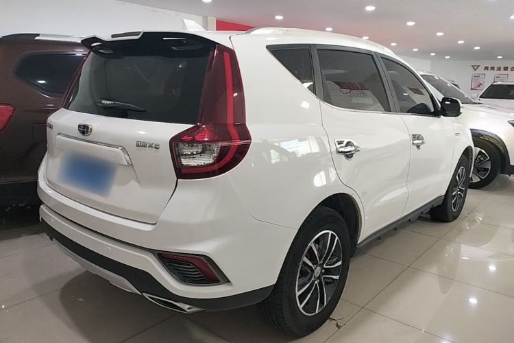 Used Geely Auto Vision X6 2018 1.4T CVT 4G Connected Flagship Edition Rear Right 45 Deg