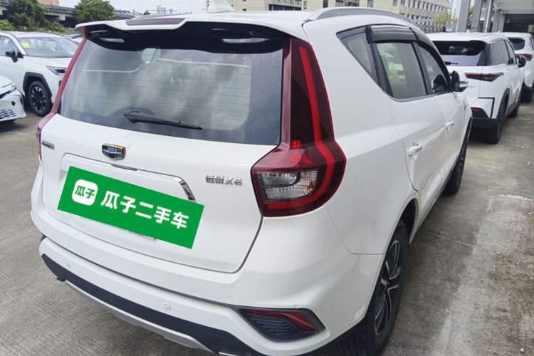 Used Geely Auto Vision X6 2018 1.4T CVT 4G Connected Flagship Edition Rear Right 45 Deg