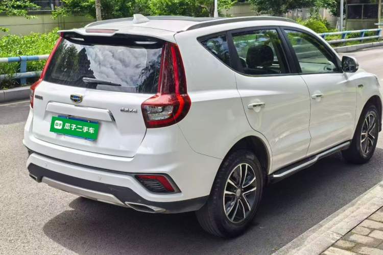 Used Geely Auto Vision X6 2018 1.4T CVT 4G Connected Flagship Edition Rear Right 45 Deg