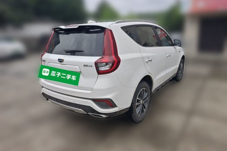 Used Geely Auto Vision X6 2018 1.4T CVT 4G Connected Flagship Edition Rear Right 45 Deg