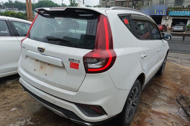 Used Geely Auto Vision X6 2018 1.8L Manual 4G Connect Luxury Edition Rear Right 45 Deg