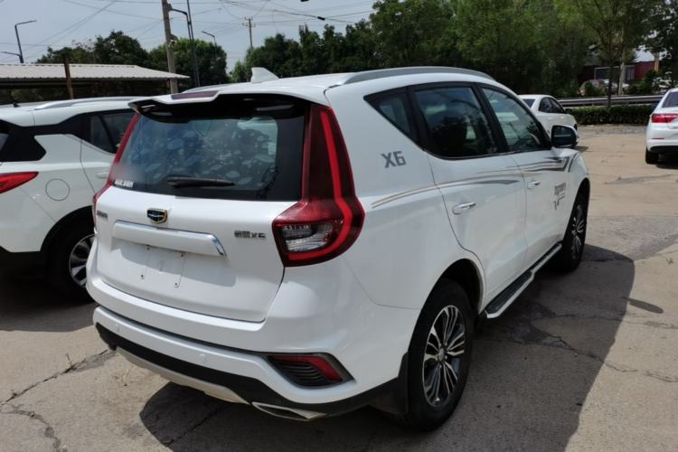 Used Geely Auto Vision X6 2018 1.8L Manual 4G Connect Luxury Edition Rear Right 45 Deg