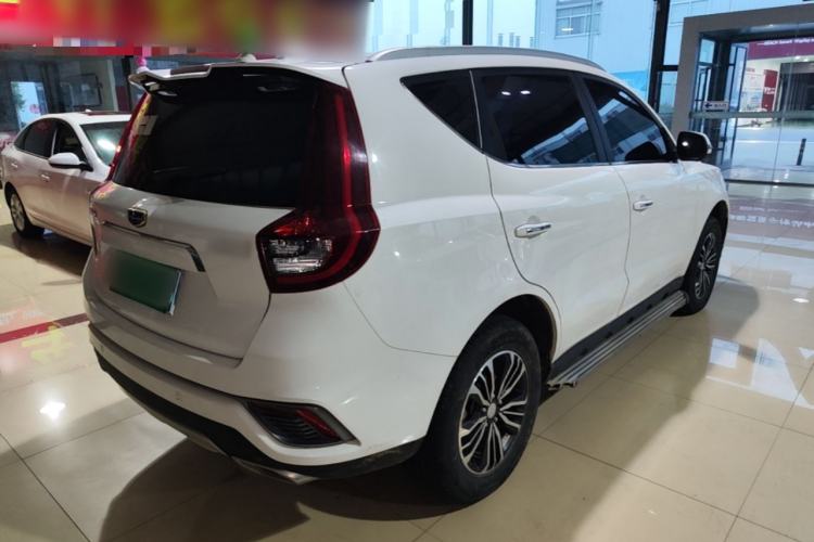 Used Geely Auto Vision X6 2018 1.8L Manual 4G Connect Luxury Edition Rear Right 45 Deg