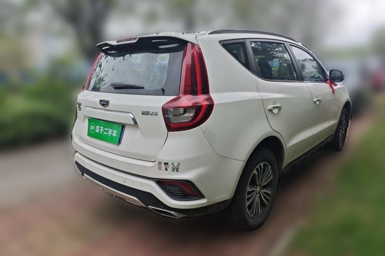 Used Geely Auto Vision X6 2018 1.8L Manual 4G Connect Luxury Edition Rear Right 45 Deg