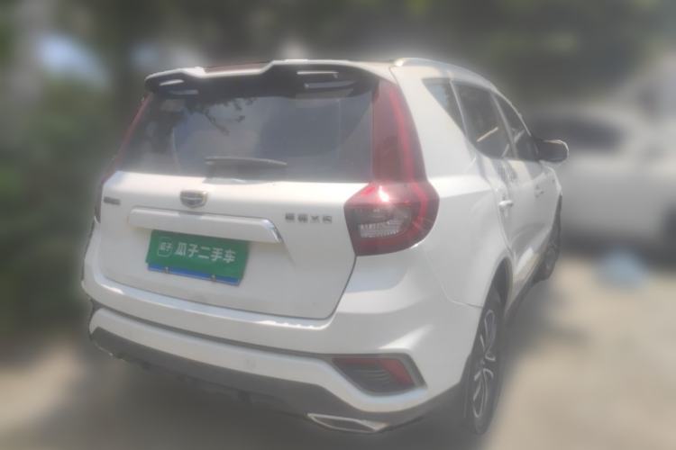 Used Geely Auto Vision X6 2018 1.4T CVT 4G Connected Flagship Edition Rear Right 45 Deg