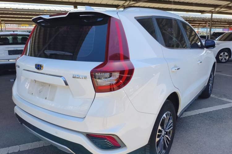 Used Geely Auto Vision X6 2018 1.8L Manual 4G Connect Luxury Edition Rear Right 45 Deg
