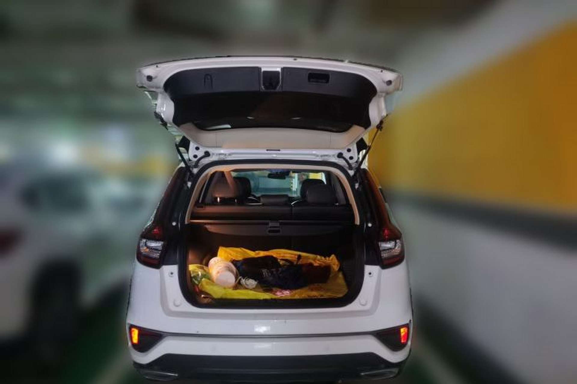 Used Geely Auto Vision X6 2018 1.4T CVT 4G Connected Flagship Edition Trunk