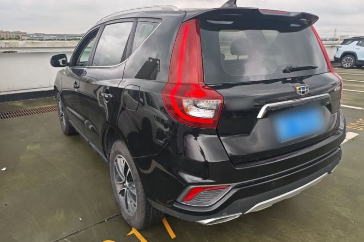 Used Geely Auto Vision X6 2019 1.4T CVT 4G Connected Flagship Version China VI Standard Rear Left 45 Deg