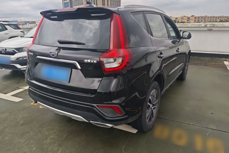 Used Geely Auto Vision X6 2019 1.4T CVT 4G Connected Flagship Version China VI Standard Rear Right 45 Deg