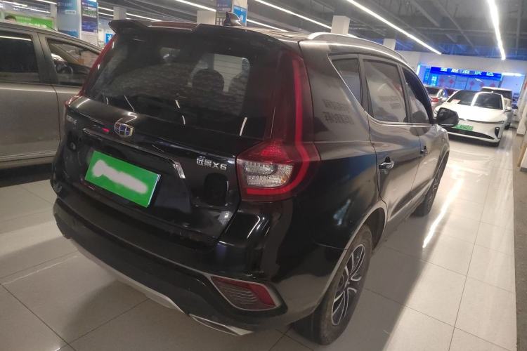 Used Geely Auto Vision X6 2019 1.4T CVT 4G Connected Luxury Version China VI Standard Rear Right 45 Deg