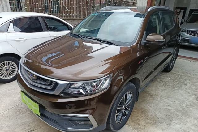 Used Geely Auto Vision X6 2019 1.4T CVT 4G Connected Luxury Version China VI Standard