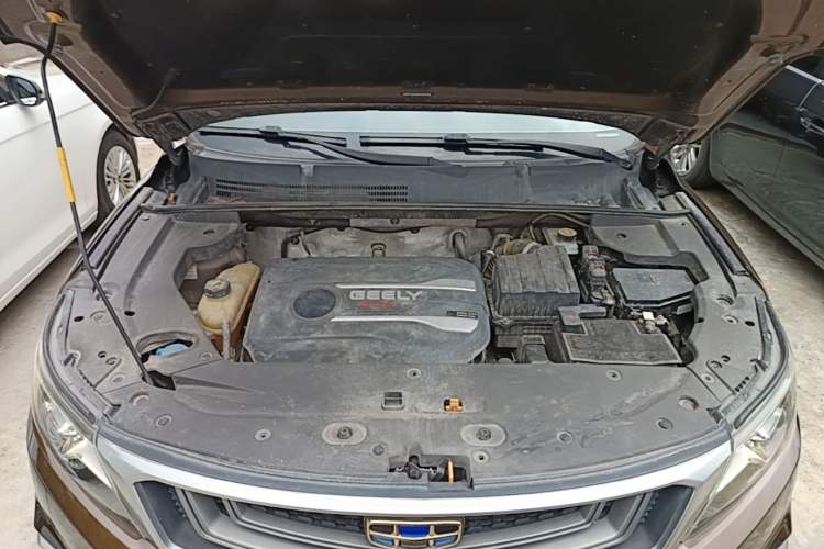 Used Geely Auto Vision X6 2019 1.4T CVT 4G Connected Luxury Version China VI Standard Engine Bay
