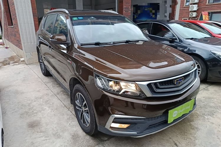Used Geely Auto Vision X6 2019 1.4T CVT 4G Connected Luxury Version China VI Standard Front Right 45 Deg