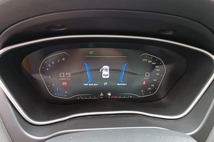Used Geely Auto Vision X6 2019 1.4T CVT 4G Connected Luxury Version China VI Standard Instrument Cluster