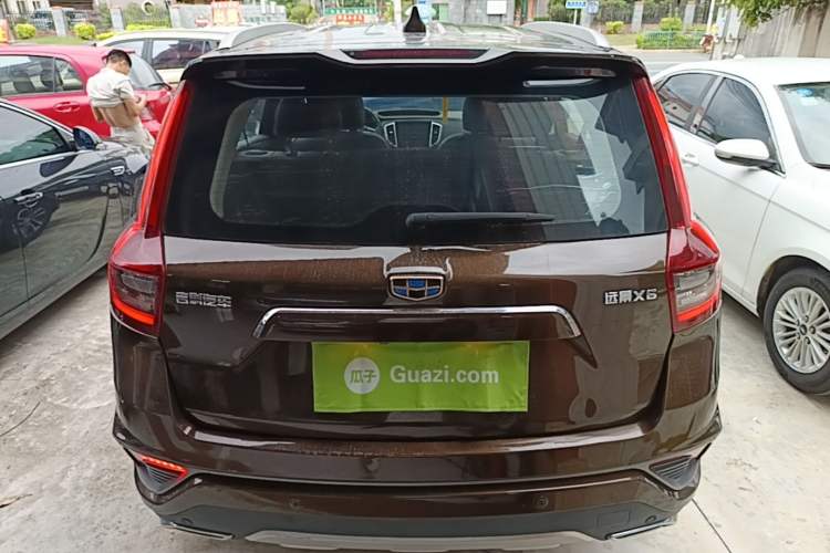 Used Geely Auto Vision X6 2019 1.4T CVT 4G Connected Luxury Version China VI Standard Rear