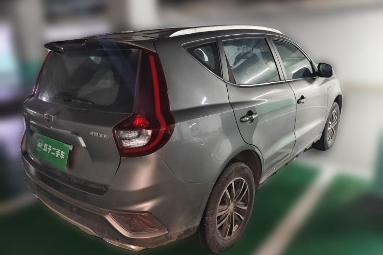 Used Geely Auto Vision X6 2019 1.4T Manual 4G Connect Luxury Model China VI Standard Rear Right 45 Deg