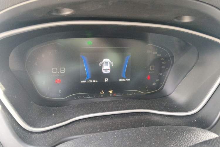 Used Geely Auto Vision X6 2019 1.4T CVT 4G Connected Flagship Version China VI Standard Instrument Cluster