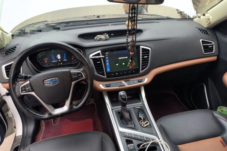 Used Geely Auto Vision X6 2019 1.4T CVT 4G Connected Flagship Version China VI Standard Center Console