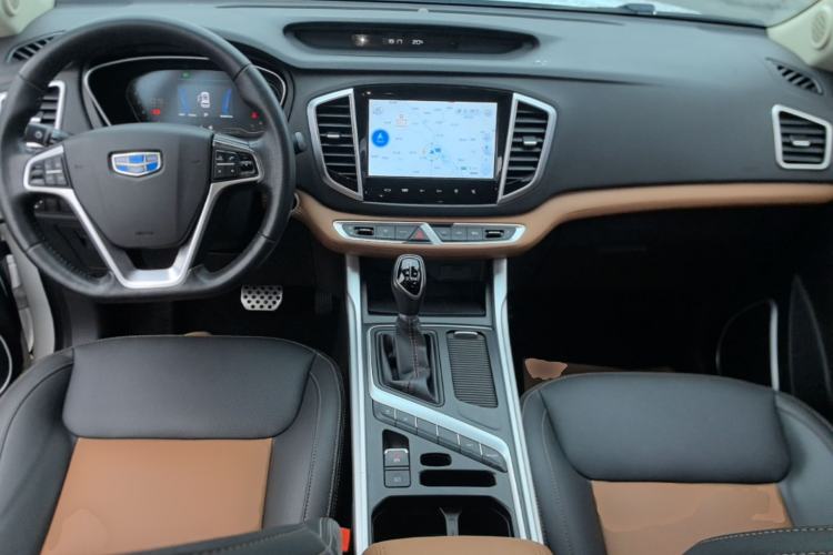 Used Geely Auto Vision X6 2019 1.4T CVT 4G Connected Luxury Version China VI Standard Center Console