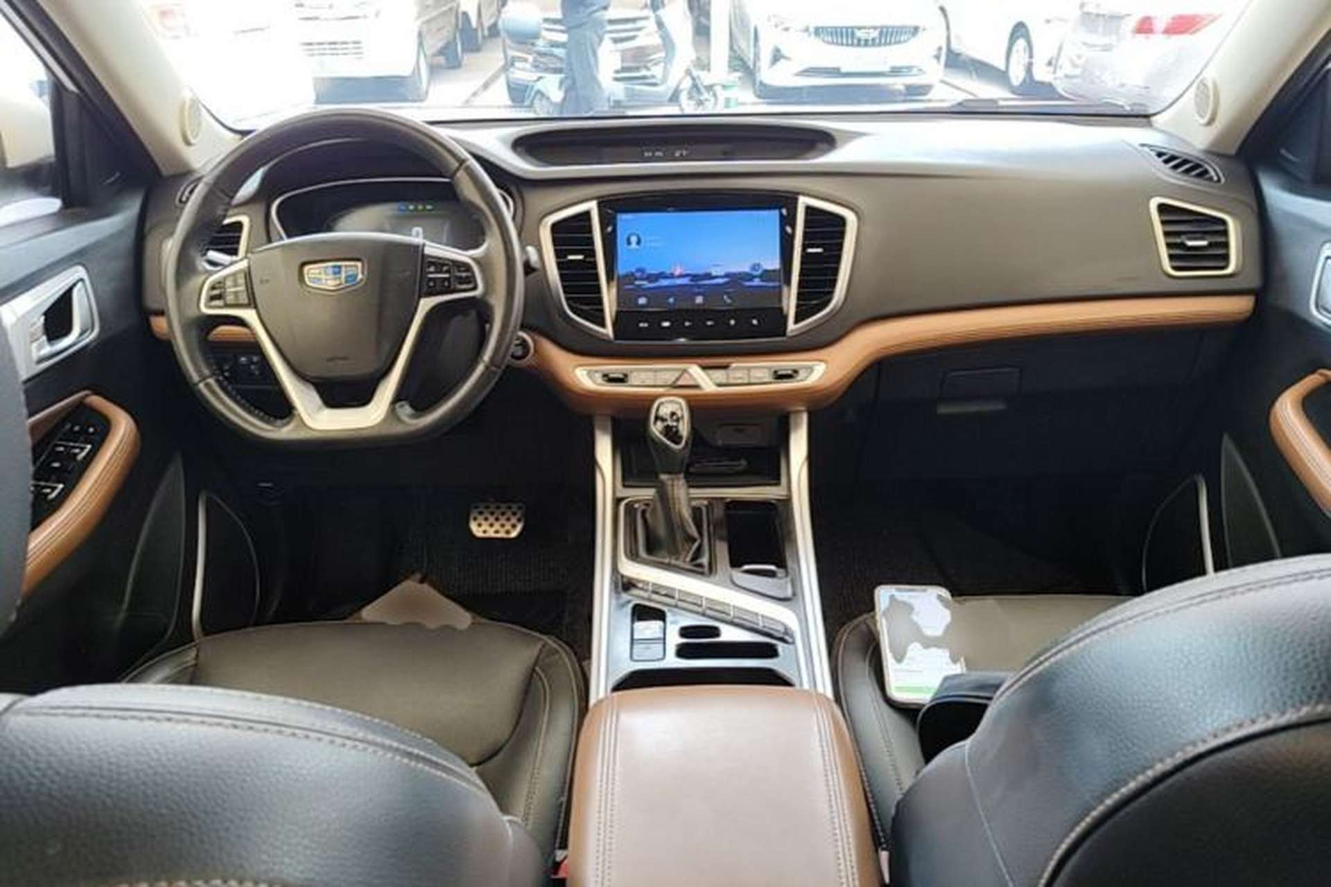 Used Geely Auto Vision X6 2019 1.4T CVT 4G Connected Flagship Version China VI Standard Center Console