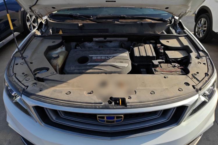 Used Geely Auto Vision X6 2019 1.4T CVT 4G Connected Luxury Version China VI Standard Engine Bay
