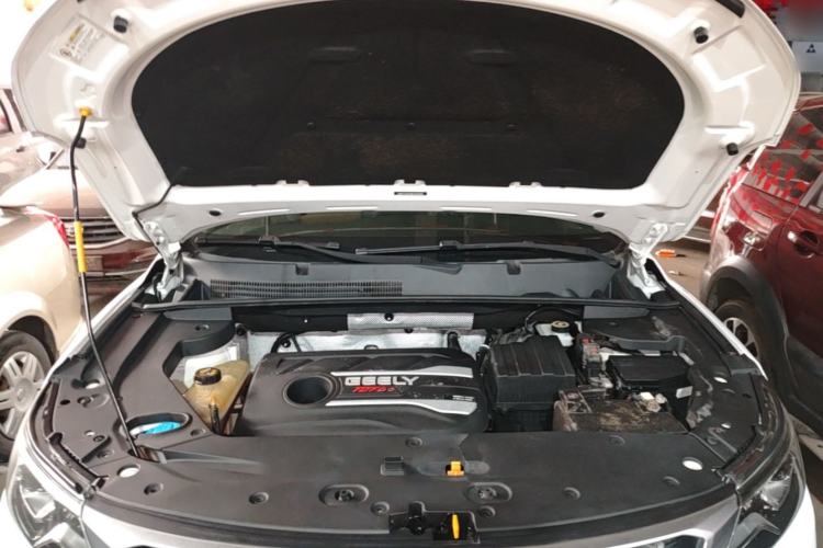 Used Geely Auto Vision X6 2019 1.4T CVT 4G Connected Luxury Version China VI Standard Engine Bay