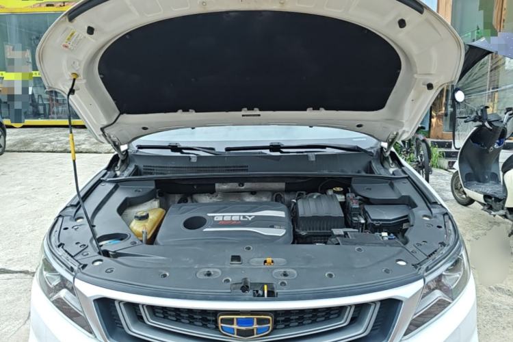 Used Geely Auto Vision X6 2019 1.4T CVT 4G Connected Luxury Version China VI Standard Engine Bay