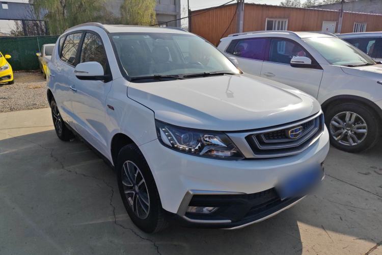 Used Geely Auto Vision X6 2019 1.4T CVT 4G Connected Luxury Version China VI Standard Front Right 45 Deg