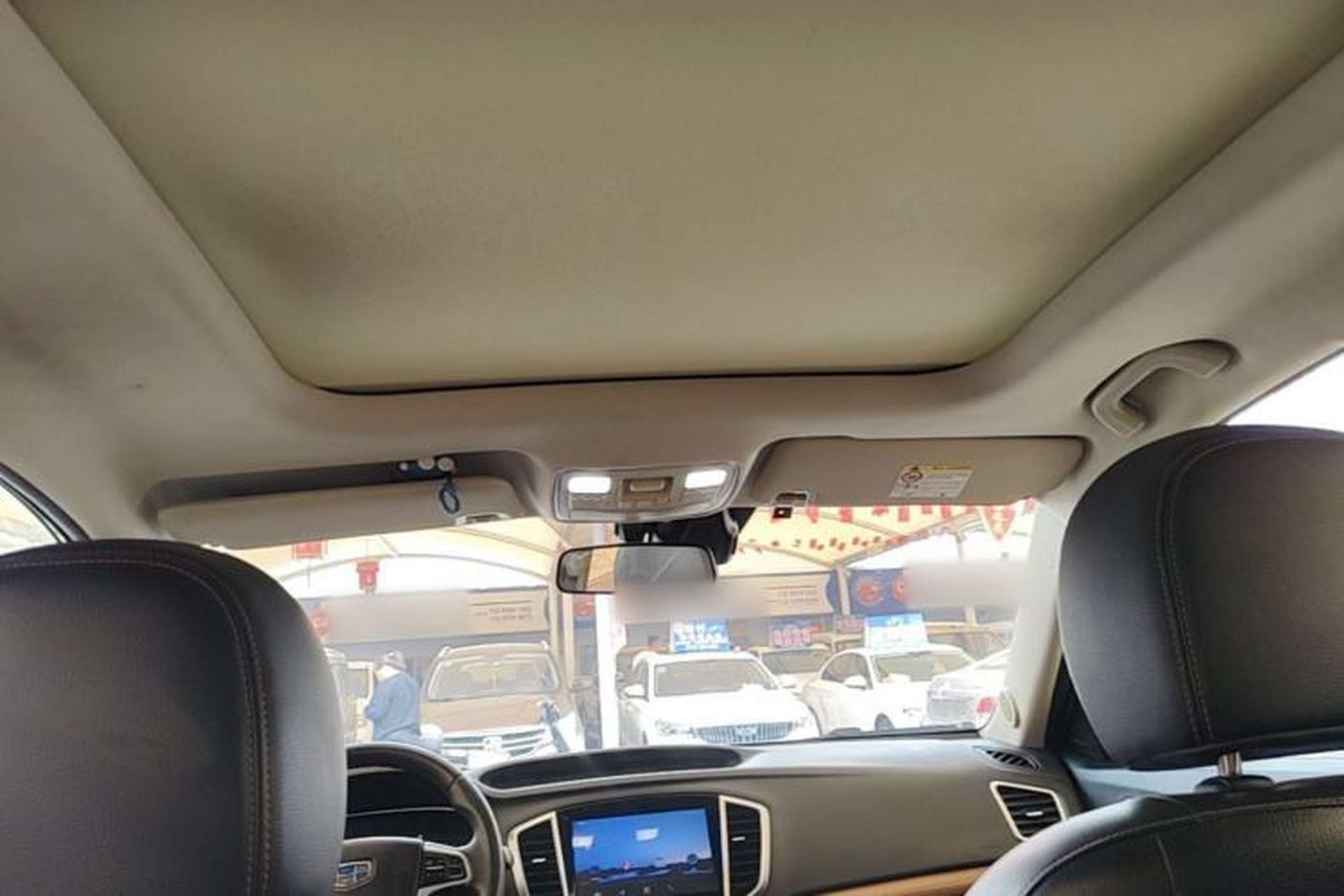 Used Geely Auto Vision X6 2019 1.4T CVT 4G Connected Flagship Version China VI Standard Headliner