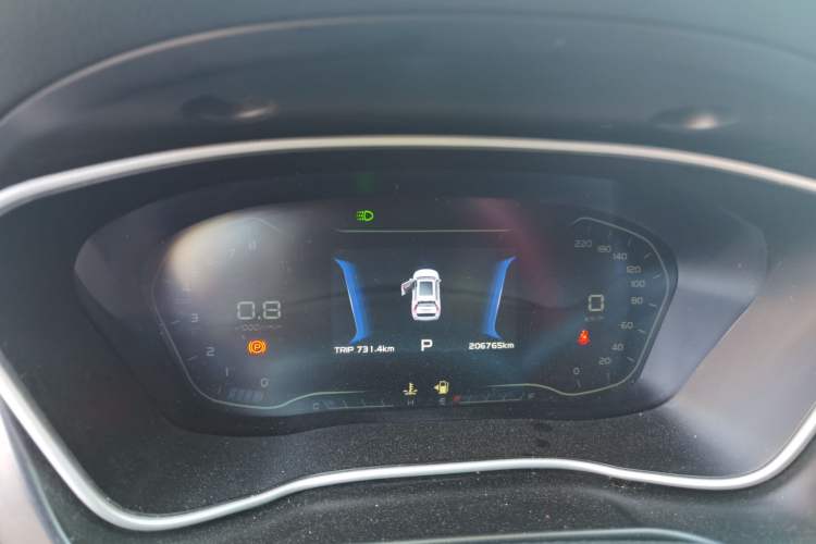 Used Geely Auto Vision X6 2019 1.4T CVT 4G Connected Luxury Version China VI Standard Instrument Cluster