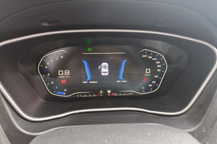 Used Geely Auto Vision X6 2019 1.4T Manual 4G Connect Luxury Model China VI Standard Instrument Cluster