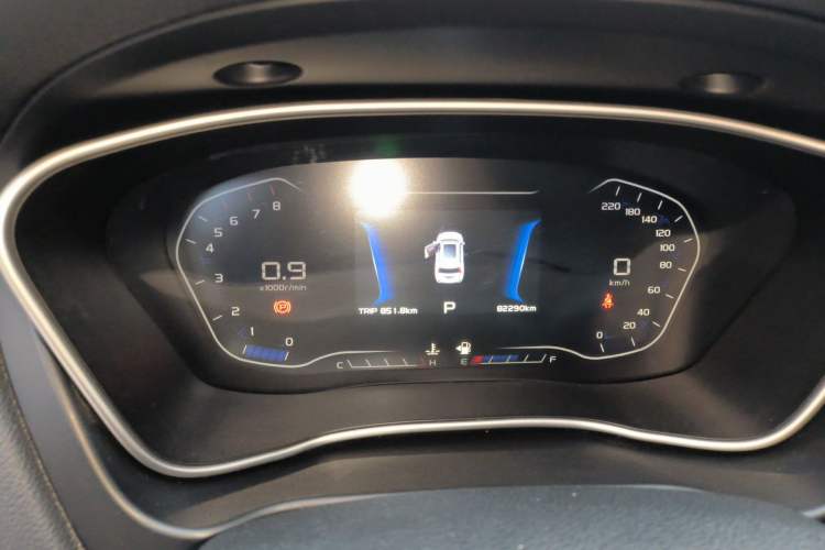 Used Geely Auto Vision X6 2019 1.4T CVT 4G Connected Flagship Version China VI Standard Instrument Cluster