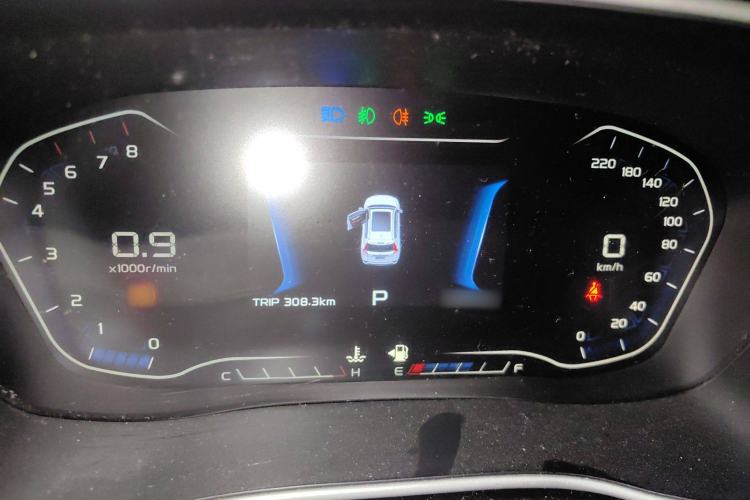 Used Geely Auto Vision X6 2019 1.4T CVT 4G Connected Luxury Version China VI Standard Instrument Cluster