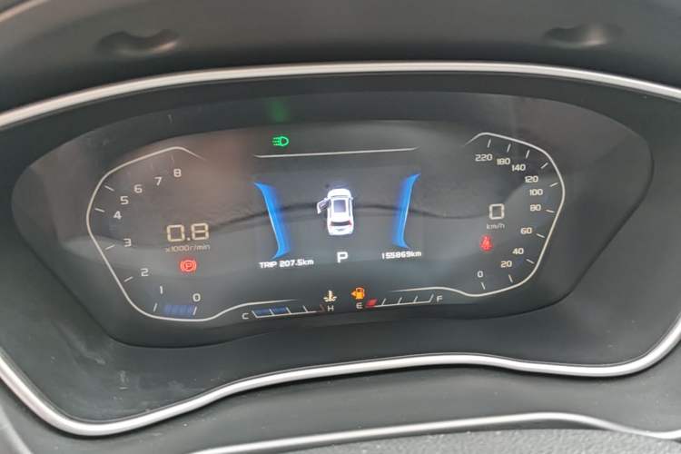 Used Geely Auto Vision X6 2019 1.4T CVT 4G Connected Luxury Version China VI Standard Instrument Cluster