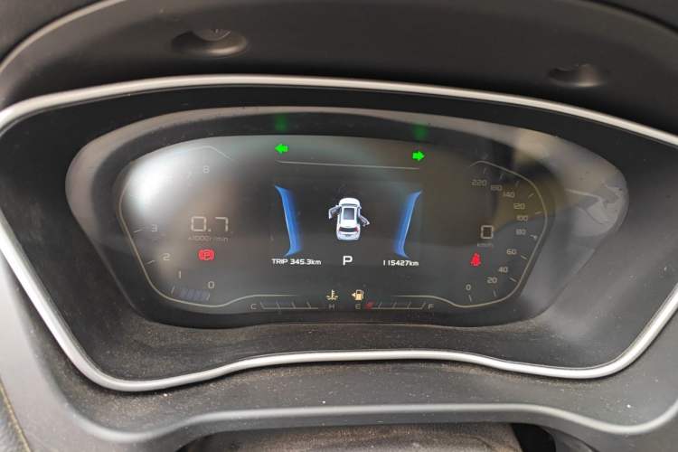 Used Geely Auto Vision X6 2019 1.4T CVT 4G Connected Luxury Version China VI Standard Instrument Cluster