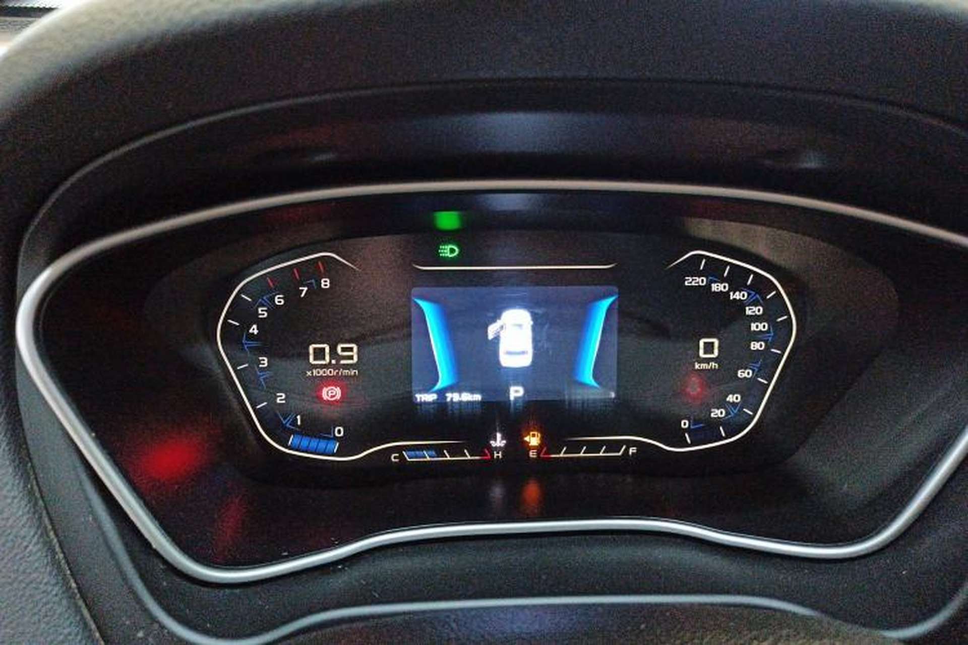Used Geely Auto Vision X6 2019 1.4T CVT 4G Connected Luxury Version China VI Standard Instrument Cluster