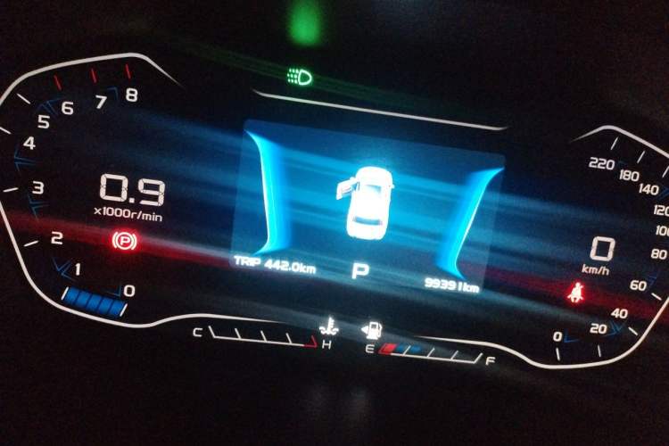 Used Geely Auto Vision X6 2019 1.4T CVT 4G Connected Luxury Version China V Standard Instrument Cluster