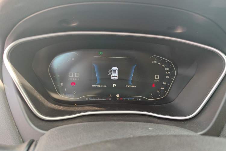 Used Geely Auto Vision X6 2019 1.4T CVT 4G Connected Luxury Version China VI Standard Instrument Cluster