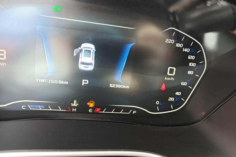 Used Geely Auto Vision X6 2019 1.4T CVT 4G Connected Luxury Version China VI Standard Instrument Cluster