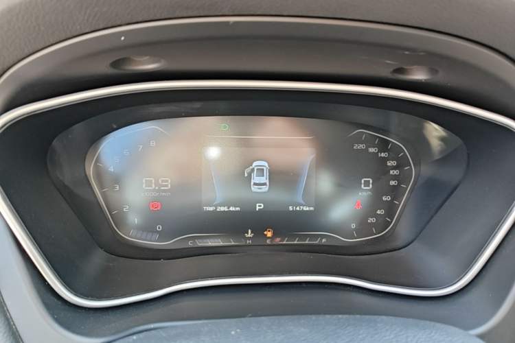 Used Geely Auto Vision X6 2019 1.4T CVT 4G Connected Luxury Version China VI Standard Instrument Cluster