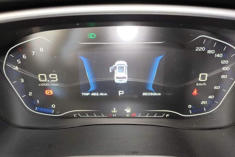 Used Geely Auto Vision X6 2019 1.4T CVT 4G Connected Flagship Version China VI Standard Instrument Cluster