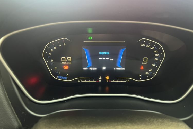 Used Geely Auto Vision X6 2019 1.4T CVT 4G Connected Luxury Version China VI Standard Odometer Close Up
